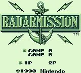 Изображение игры: Radar Mission (1990)