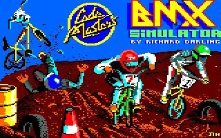 Изображение игры: BMX Simulator