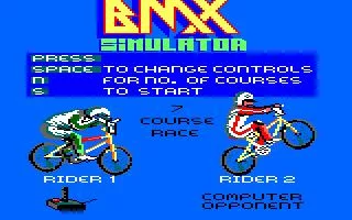 Изображение игры: BMX Simulator