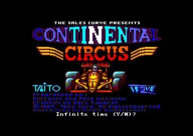 Изображение игры: Continental Circus