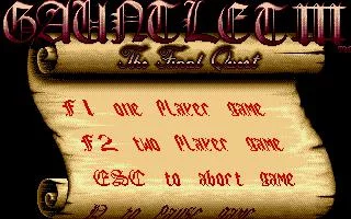 Изображение игры: Gauntlet III: The Final Quest