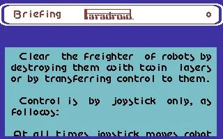 Изображение игры: Paradroid