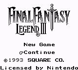 Изображение игры: Final Fantasy Legend III