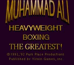 Изображение игры: Muhammad Ali Heavyweight Boxing