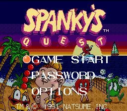 Изображение игры: Spanky's Quest
