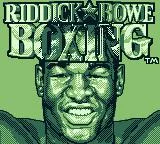 Изображение игры: Riddick Bowe Boxing
