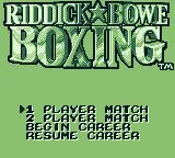 Изображение игры: Riddick Bowe Boxing
