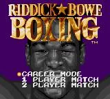 Изображение игры: Riddick Bowe Boxing