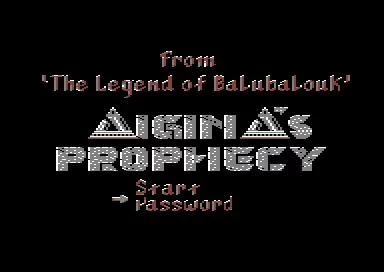 Изображение игры: Aighina no Yogen: From the Legend of Balubalouk