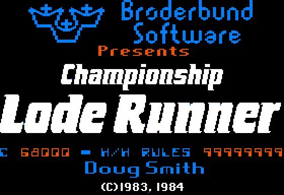 Изображение игры: Championship Lode Runner