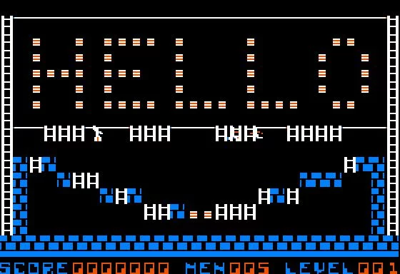 Изображение игры: Championship Lode Runner