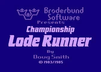 Изображение игры: Championship Lode Runner