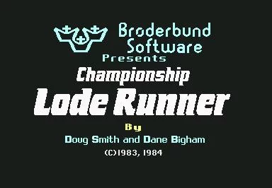 Изображение игры: Championship Lode Runner