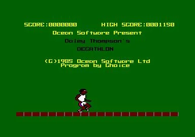 Изображение игры: Daley Thompson's Decathlon (1984)