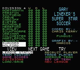 Изображение игры: Gary Lineker's Superstar Soccer