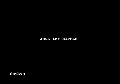 Изображение игры: Jack the Ripper