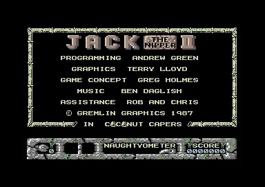 Изображение игры: Jack the Nipper II: In Coconut Capers
