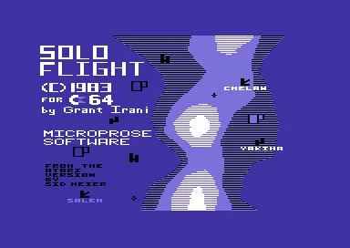Изображение игры: Solo Flight