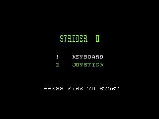 Изображение игры: Strider II