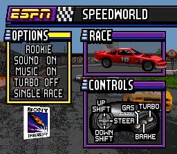 Изображение игры: ESPN Speed World