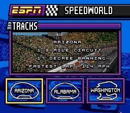 Изображение игры: ESPN Speed World