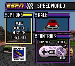 Изображение игры: ESPN Speed World