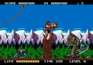 Изображение игры: Rastan Saga II