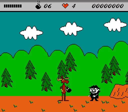 Изображение игры: The Adventures of Rocky and Bullwinkle and Friends