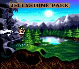 Изображение игры: Adventures of Yogi Bear