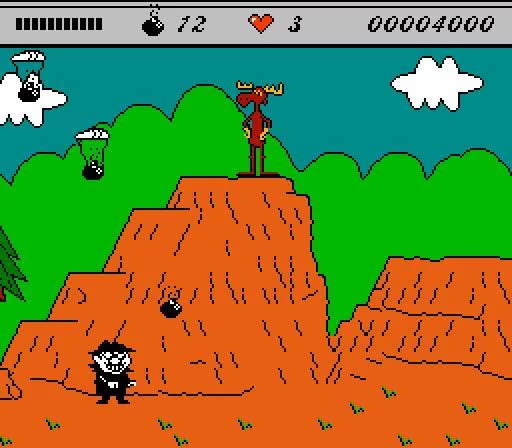 Изображение игры: The Adventures of Rocky and Bullwinkle and Friends