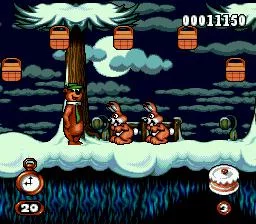 Изображение игры: Adventures of Yogi Bear