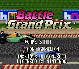 Изображение игры: Battle Grand Prix