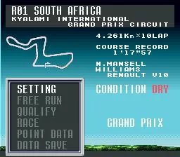 Изображение игры: F1 Pole Position 2