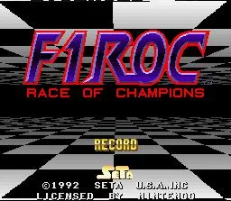 Изображение игры: F1 ROC: Race of Champions