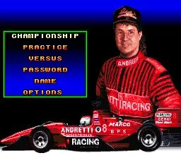 Изображение игры: Michael Andretti's Indy Car Challenge