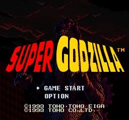 Изображение игры: Super Godzilla