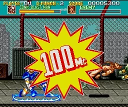 Изображение игры: Sonic Blast Man