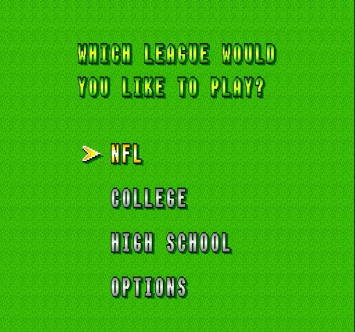 Изображение игры: Super Play Action Football