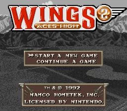 Изображение игры: Wings 2: Aces High