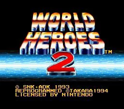 Изображение игры: World Heroes 2 (1993)