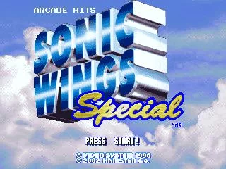 Изображение игры: Sonic Wings Special