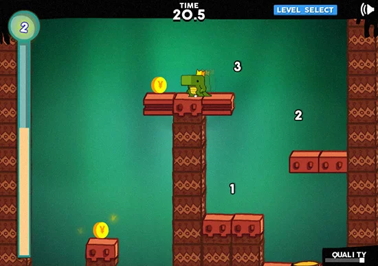 Изображение игры: Chompy: The Greedy Crocodile