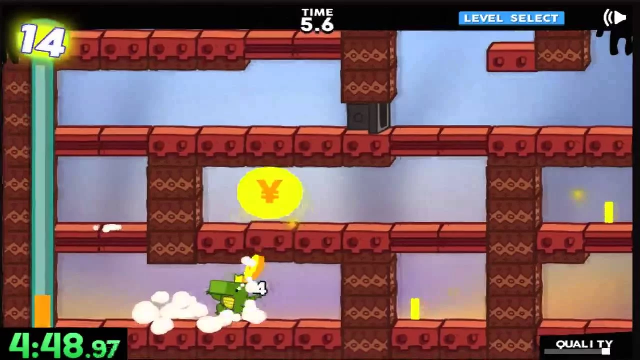Изображение игры: Chompy: The Greedy Crocodile