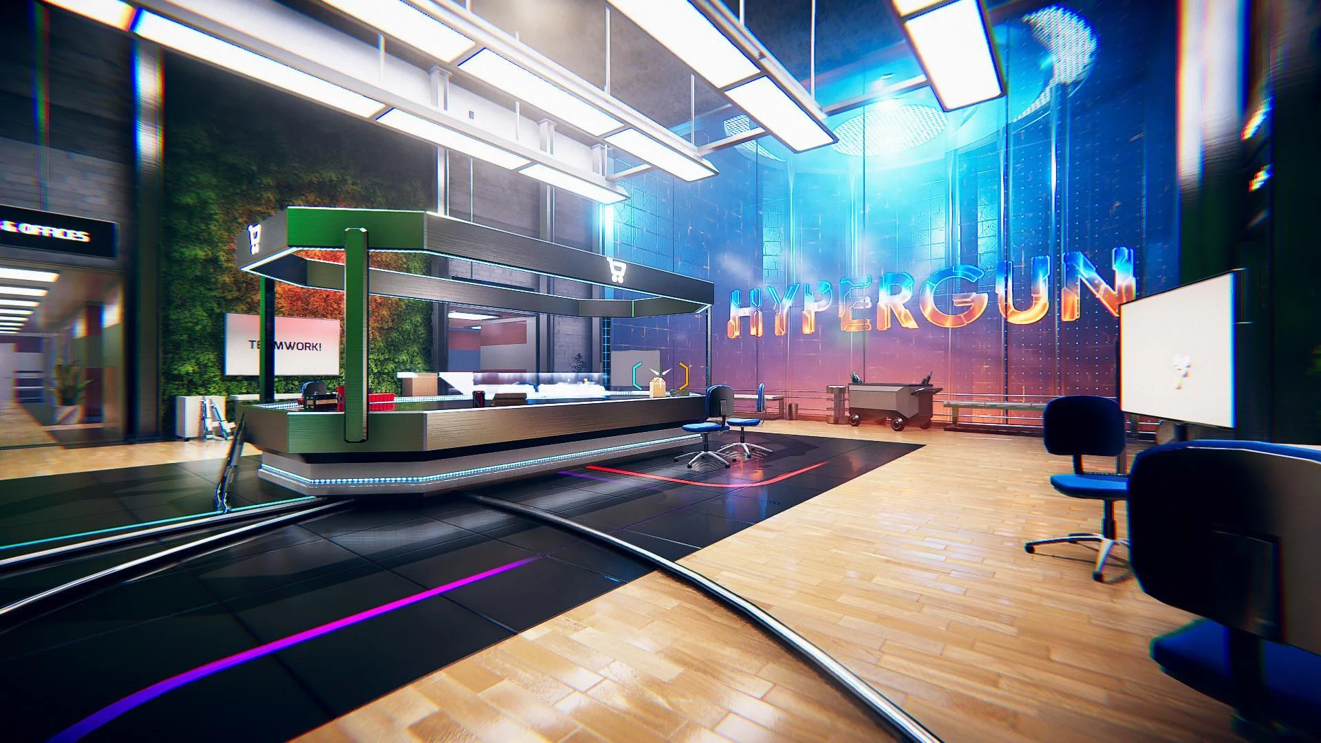 Изображение игры: HYPERGUN