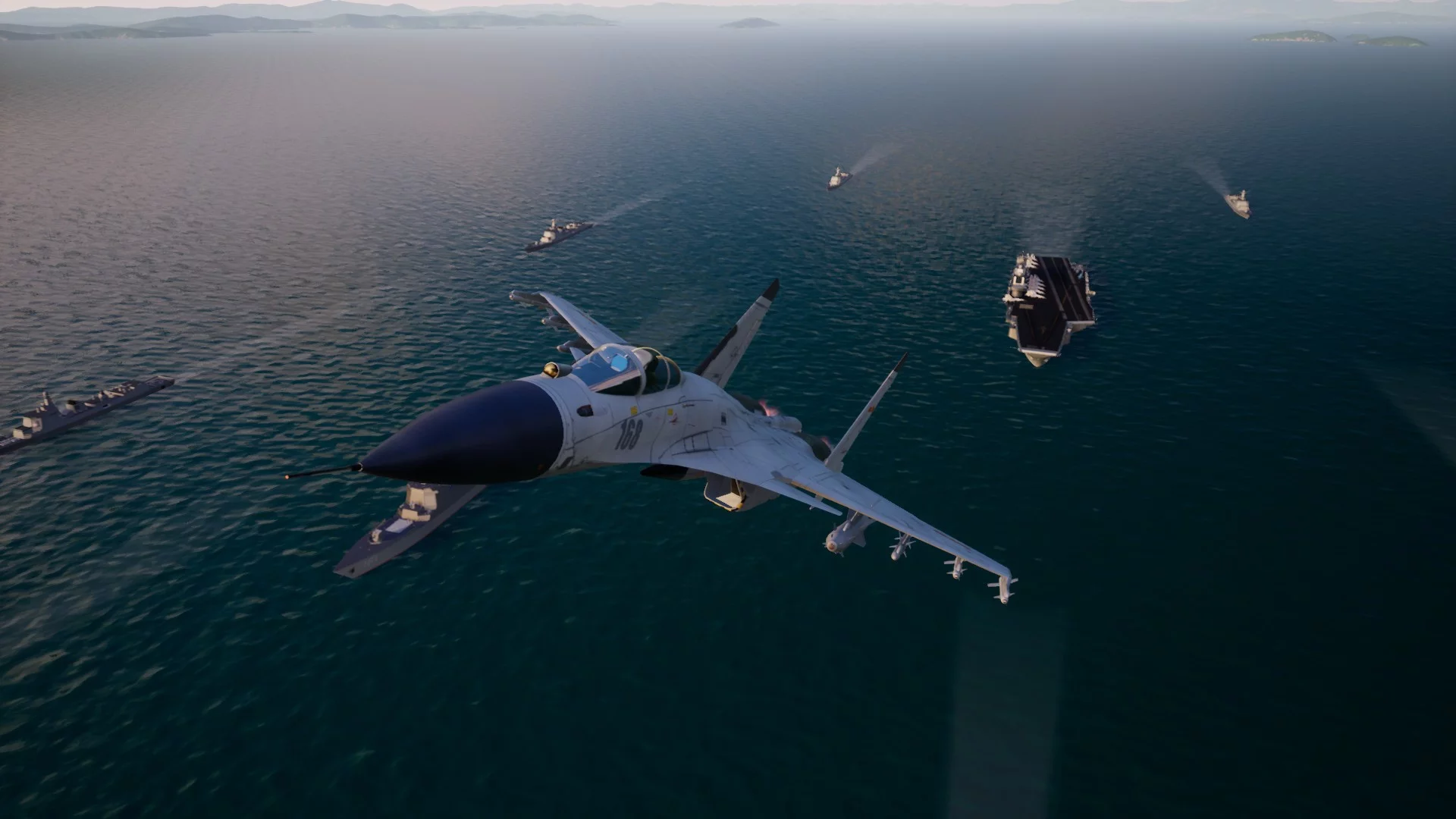 Изображение игры: J15 Jet Fighter VR