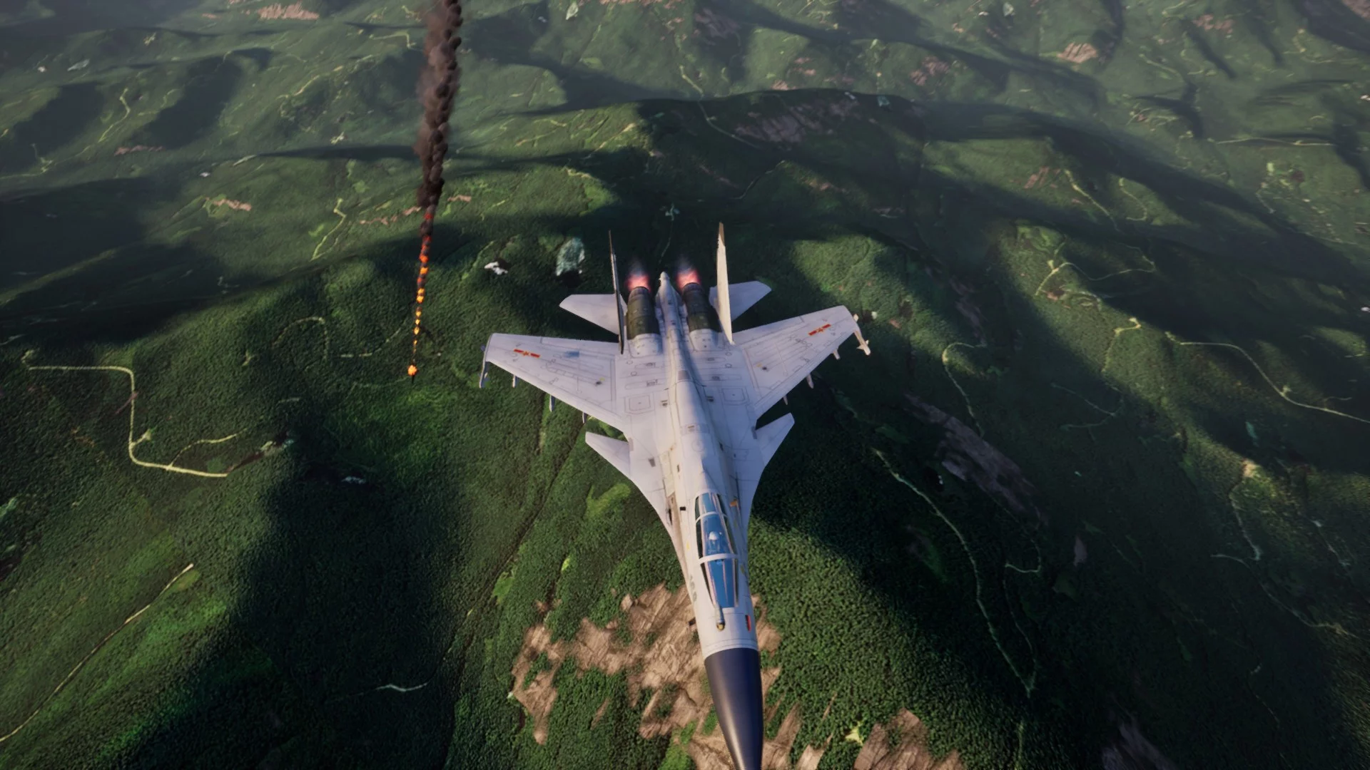 Изображение игры: J15 Jet Fighter VR