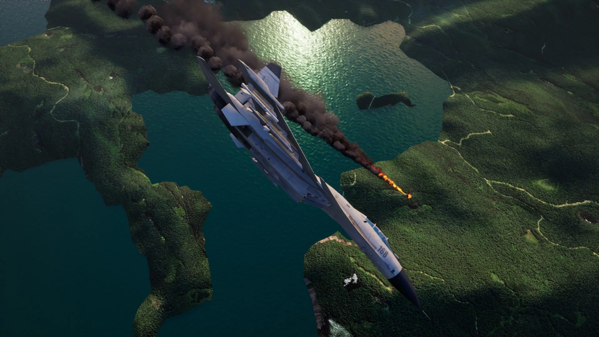 Изображение игры: J15 Jet Fighter VR