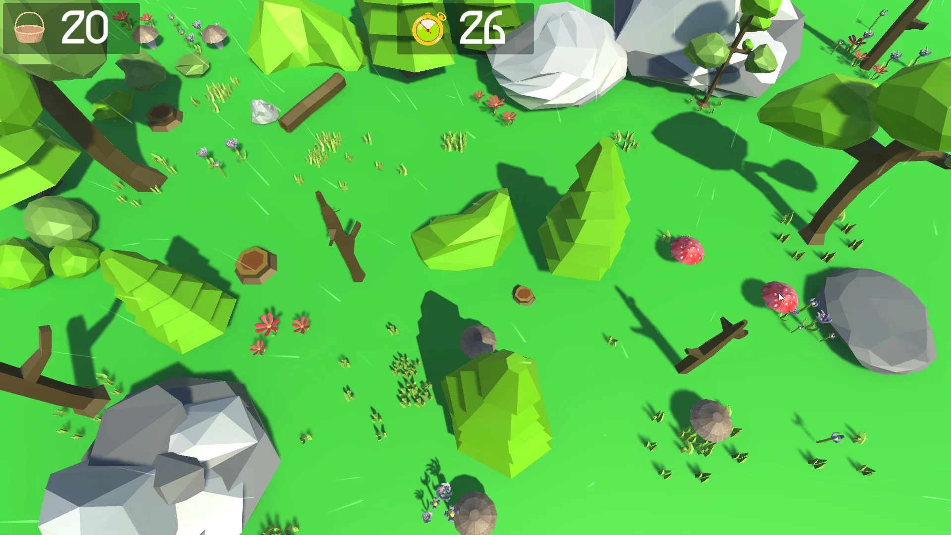 Изображение игры: Mushroom rain