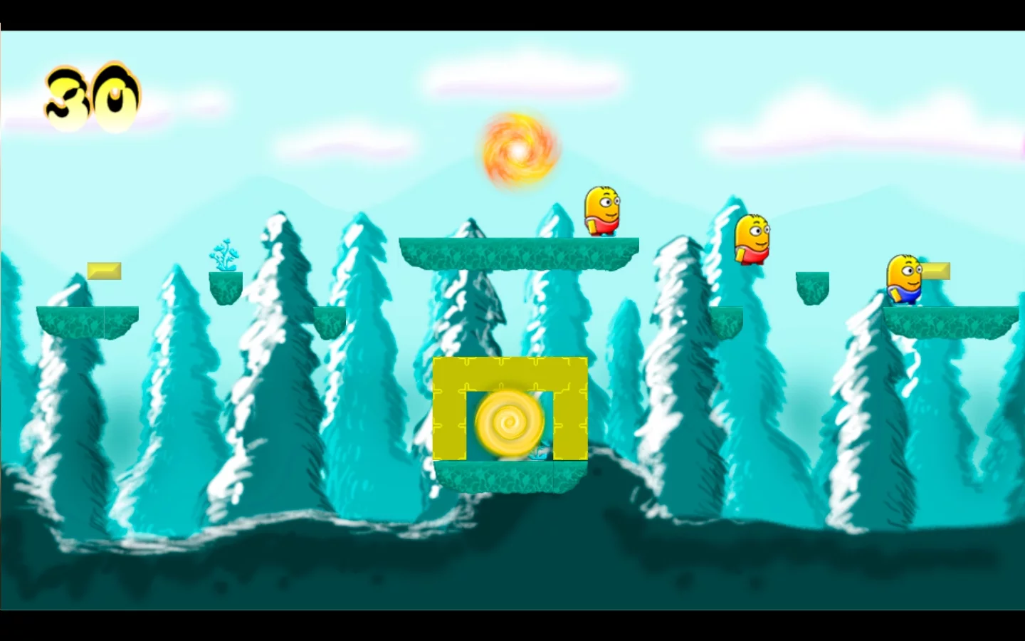 Изображение игры: Clone Adventures