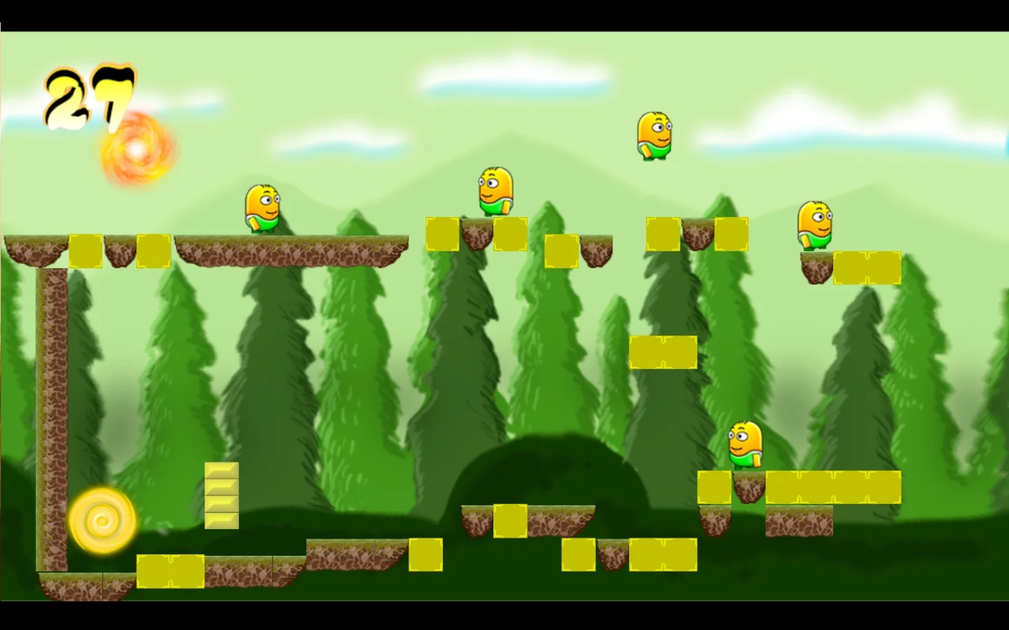 Изображение игры: Clone Adventures